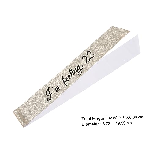TEMPNAP Jahre Geburtstag Krone Glitzer Stirnband mit Schärpe Party Haarschmuck für Mädchen Festliche Kopfbedeckung Elegant und Auffällig TEMPNAP Jahre Geburtstag Krone Glitzer Stirnband mit Schärpe Party Haarschmuck für Mädchen Festliche Kopfbedeckung Elegant und Auffällig von TEMPNAP