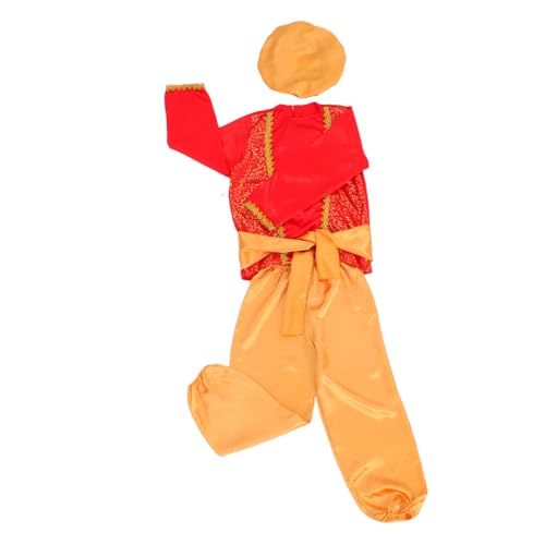 TEMPNAP Kinderkostüm Arabischer für Halloween Geburtstagsfeiern und Kostümpartys Elegantes Outfit mit Zubehör für Unvergessliche Auftritte TEMPNAP Kinderkostüm Arabischer für Halloween Geburtstagsfeiern und Kostümpartys Elegantes Outfit mit Zubehör für Unvergessliche Auftritte von TEMPNAP