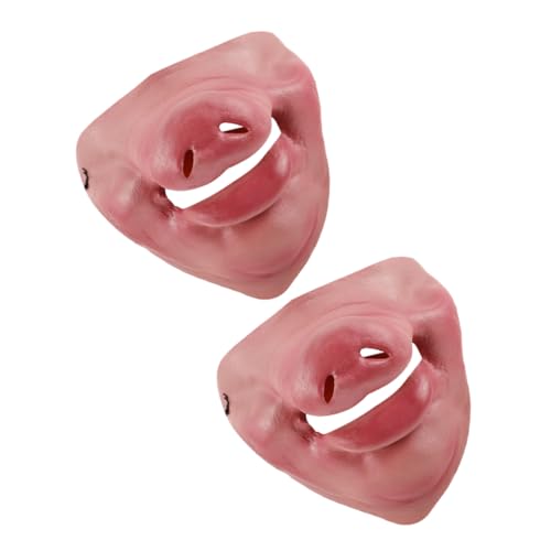 TEMPNAP Kreative -schnauzen-maske, 2 Stück, Lustige -nasen-gesichtsabdeckung, Maskerade-maske, Karneval-cosplay-maske, Halloween-cosplay-party-bevorzugung TEMPNAP Kreative -schnauzen-maske, 2 Stück, Lustige -nasen-gesichtsabdeckung, Maskerade-maske, Karneval-cosplay-maske, Halloween-cosplay-party-bevorzugung von TEMPNAP