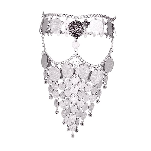 TEMPNAP Metallic Schleier Partymasken Bauchtänzerin Kopfbedeckung Maskenballmaske Leuchtende Kette Mit Strasssteinen Gesichtsmaske Festival Zubehör Simulierte TEMPNAP Metallic Schleier Partymasken Bauchtänzerin Kopfbedeckung Maskenballmaske Leuchtende Kette Mit Strasssteinen Gesichtsmaske Festival Zubehör Simulierte von TEMPNAP