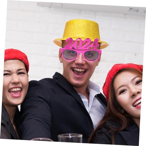 TEMPNAP Partybrille Elektrisch Glänzend Lustige Silvesterbrille für Neujahrsfeier Foto Requisite TEMPNAP Partybrille Elektrisch Glänzend Lustige Silvesterbrille für Neujahrsfeier Foto Requisite von TEMPNAP