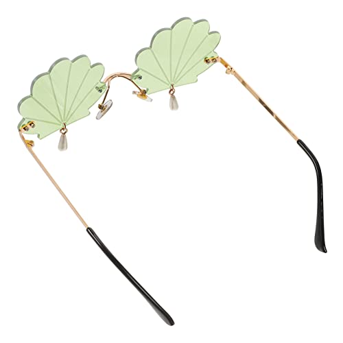 TEMPNAP Rimless Sonnenbrille Im Muschel-design Lustige Partybrille Für Erwachsene Und Accessoires Für Fotos Und Feiern Langlebig Und Komfortabel Einzigartiger Look TEMPNAP Rimless Sonnenbrille Im Muschel-design Lustige Partybrille Für Erwachsene Und Accessoires Für Fotos Und Feiern Langlebig Und Komfortabel Einzigartiger Look von TEMPNAP