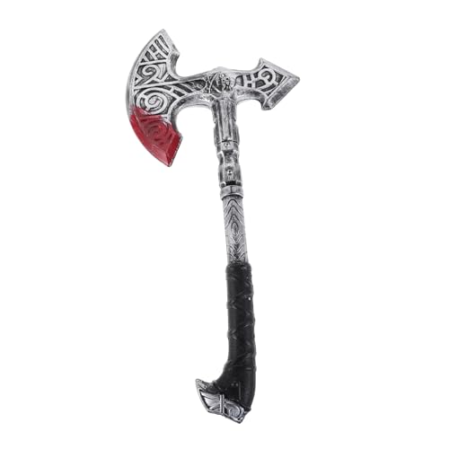 TEMPNAP Simulierte Waffenprops Simulierte Axtstütze Halloween Decors -Cosplay Halloween-streich-Requisite Halloween -Party -Requisite Plastik Silver TEMPNAP Simulierte Waffenprops Simulierte Axtstütze Halloween Decors -Cosplay Halloween-streich-Requisite Halloween -Party -Requisite Plastik Silver von TEMPNAP