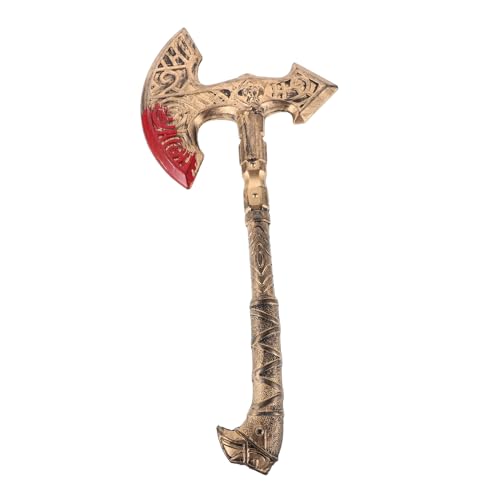 TEMPNAP Simulierte Waffenprops Simulierte Gefälschte Halloween Axe Prop Kostümzubehör Zubehör Geschmeidige Axtstütze Simulierte Plastik Golden TEMPNAP Simulierte Waffenprops Simulierte Gefälschte Halloween Axe Prop Kostümzubehör Zubehör Geschmeidige Axtstütze Simulierte Plastik Golden von TEMPNAP