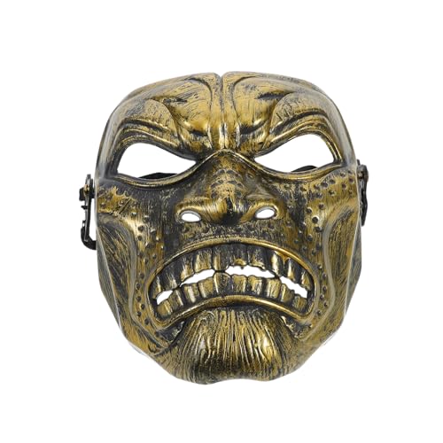TEMPNAP Spartanische Maske Kostüm Männer Herrenkostüm Halloween-maske Soldatenjungenkostüm Cosplay-gesichtsmaske Halloween-gesichtsmaske Mittelalterliche Maske Kühle Masken Plastik Golden TEMPNAP Spartanische Maske Kostüm Männer Herrenkostüm Halloween-maske Soldatenjungenkostüm Cosplay-gesichtsmaske Halloween-gesichtsmaske Mittelalterliche Maske Kühle Masken Plastik Golden von TEMPNAP