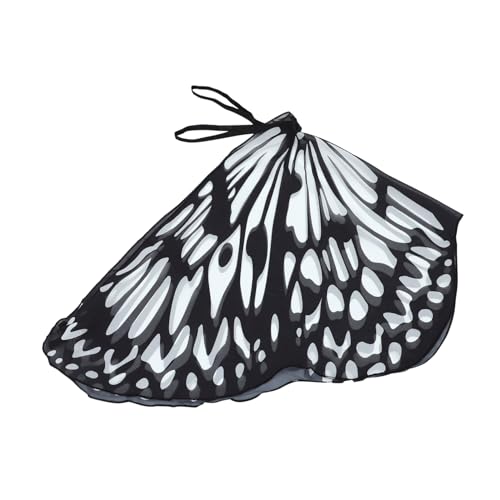 TEMPNAP Strandtuch Anzug Flügel Umhang Mädchen Schmetterling Schmetterlinge Party Geburtstag Sommer Strandtuch Weiß Polyester von TEMPNAP