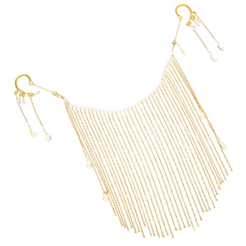 TEMPNAP Tassel Maskenkette für Damen Gesichtskette für Maskerade Cosplay und Partys Leichtem Legierungsmaterial zu Tragen für Fotoshootings und Festlichkeiten TEMPNAP Tassel Maskenkette für Damen Gesichtskette für Maskerade Cosplay und Partys Leichtem Legierungsmaterial zu Tragen für Fotoshootings und Festlichkeiten von TEMPNAP