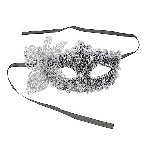 TEMPNAP Venezianische Masquerade Ball Halbmaske Damen Spitzen mit Band für Karneval Halloween Kostümparty von TEMPNAP