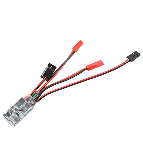 ESC, Brushed ESC Mini für RC Car für Modell für Boot((30A gebürsteter Regler)) von TENP