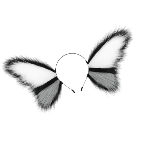 TENYELE Tier Cosplay Kostüm Schmetterling Stirnband Tier Ohren Haarband Stirnbänder Cosplay Halloween Party Kostüme Zubehör von TENYELE
