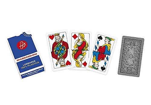 TEODOMIRO DAL S.R.L. Carte LOMBARDE 21 553154 Spiele, Mehrfarbig von Dal Negro