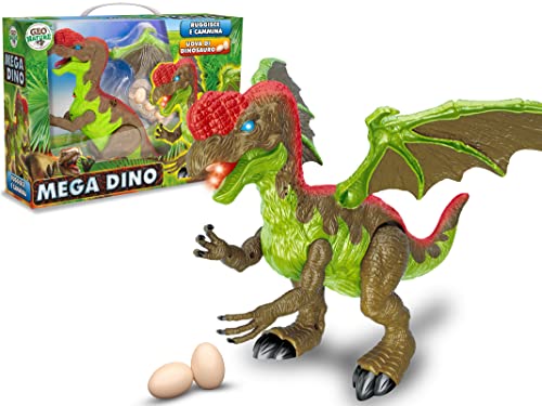 Teorema 66855 - Dinosaurier-Spielzeug für Kinder, die Eier brauen und gehen von TEOREMA S.r.l.