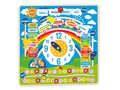 Teorema 40518 - Lehrkalender aus Holz Teorema 40518 - Lehrkalender aus Holz von Teorema Giocattoli