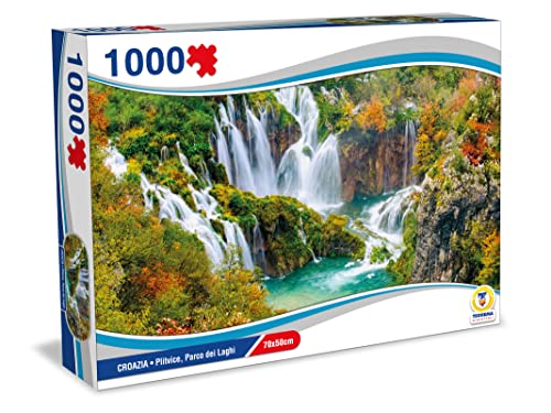 Teorema 67030 KROATIA PLITVICE PARCO DEI LANHI 1000 STÜCK 70 X 50 cm, Mehrfarbig von Teorema Giocattoli