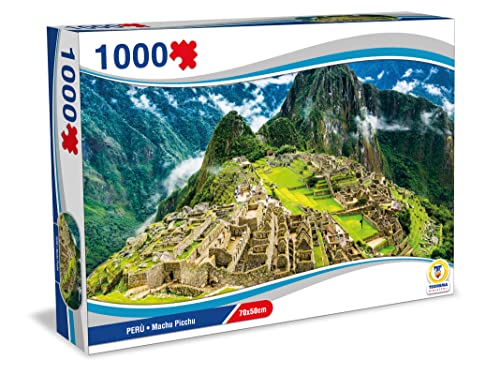 Teorema Giocattoli 67033 Puzzle Peru Machu Picchu 1000 STÜCK 70X50 cm, Mehrfarbig von Teorema Giocattoli