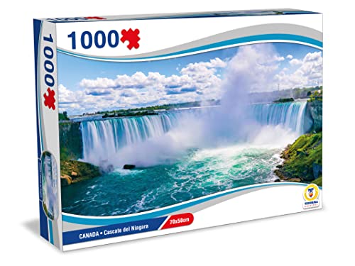 Teorema 67036 Pizzle Kaskade del Niagara 1000 Stück 70 x 50 cm, Mehrfarbig von TEOREMA