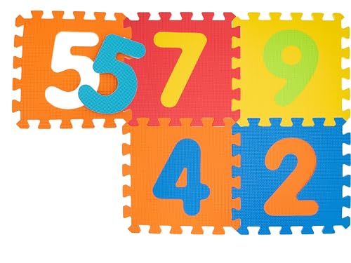 Teorema – Puzzle-Teppich, 9 Stück Zahlen von Teorema