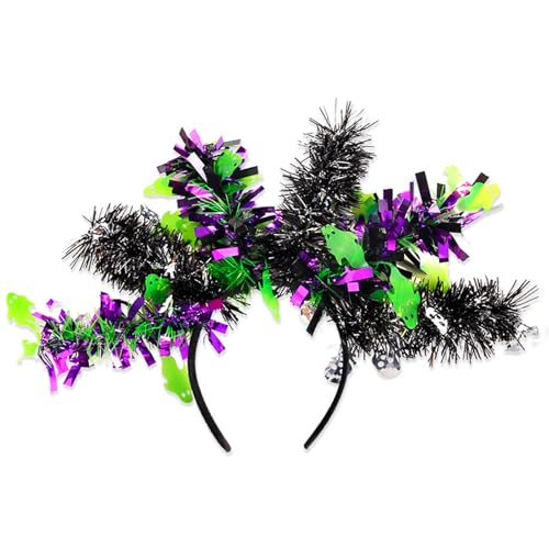 TERNCOEW Pailletten-Kürbis-Haarreif, Festival-Stirnband, Halloween-Kostüm, Kopfschmuck, glitzerndes Stirnband, für Erwachsene, Urlaubsrequisiten TERNCOEW Pailletten-Kürbis-Haarreif, Festival-Stirnband, Halloween-Kostüm, Kopfschmuck, glitzerndes Stirnband, für Erwachsene, Urlaubsrequisiten von TERNCOEW