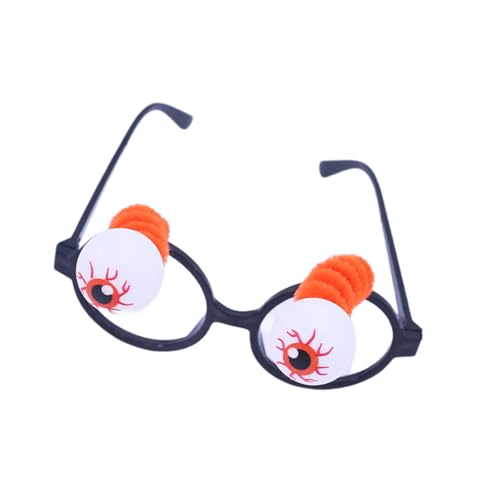 TERNCOEW Prank Halloween Brille für Kinder Erwachsene Festival Thema Cosplay Brille Party Zubehör Neuheit Augapfel Brille TERNCOEW Prank Halloween Brille für Kinder Erwachsene Festival Thema Cosplay Brille Party Zubehör Neuheit Augapfel Brille von TERNCOEW