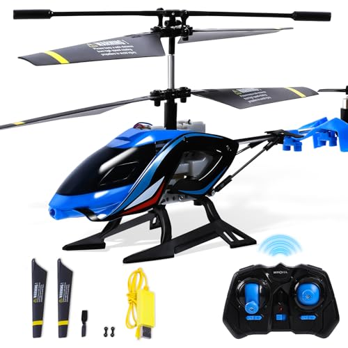 TERRA WHEEL RC Hubschrauber, 2.4G Ferngesteuerter Helikopter mit LED-Lichtern, RC Helikopter Hubschrauber Spielzeug Kinder Indoor Outdoor für Jungen Mädchen 8 9 10 11 12 Jahre TERRA WHEEL RC Hubschrauber, 2.4G Ferngesteuerter Helikopter mit LED-Lichtern, RC Helikopter Hubschrauber Spielzeug Kinder Indoor Outdoor für Jungen Mädchen 8 9 10 11 12 Jahre von TERRA WHEEL