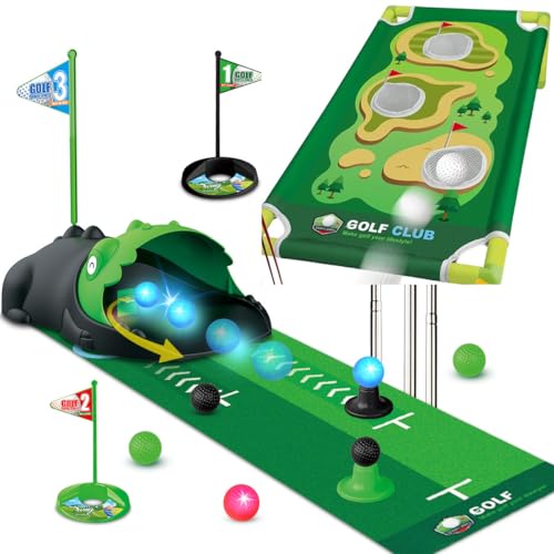 TERRAMUS 2 IN 1 Spielzeug-Golfschlägerset für Kinder von TERRAMUS