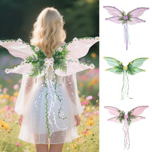 Feenflügel Erwachsene und Kinder, Schmetterlingsflügel Feen Kostüm Damen, Flügel Kostüm Kinder Prinzessinnenflügel Elfen Wings Damen Mädchen für Weihnachts Karneval Geburtstags Cosplay Party (Weiß) Feenflügel Erwachsene und Kinder, Schmetterlingsflügel Feen Kostüm Damen, Flügel Kostüm Kinder Prinzessinnenflügel Elfen Wings Damen Mädchen für Weihnachts Karneval Geburtstags Cosplay Party (Weiß) von TETSMG