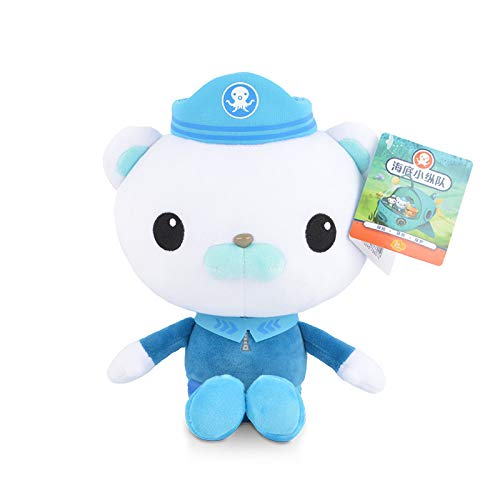 Octonauts Plüschtiere 30cm, Octonauts Weiche Kuscheltiere Plüschtier Cartoon Pinguin Peso Dashi Kwazii Tweak Puppe Spielzeug Geschenk (Barnacles) von TEXXY