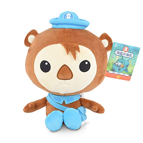 Octonauts Plüschtiere 30cm, Octonauts Weiche Kuscheltiere Plüschtier Cartoon Pinguin Peso Dashi Kwazii Tweak Puppe Spielzeug Geschenk (Shellington) von TEXXY