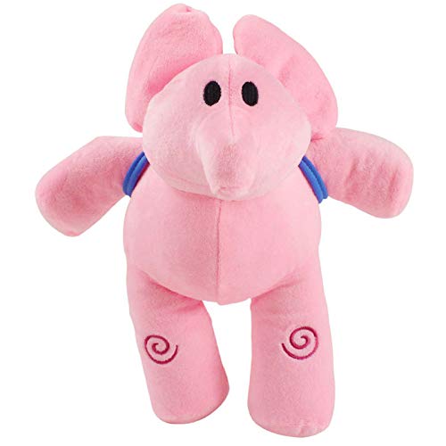 TEXXY Pocoyo Plüschtiere, Pocoyo Elly Pato Nina Sleepy Bird Loula Gefüllte weiche Puppen (Elly-Elefant) von TEXXY