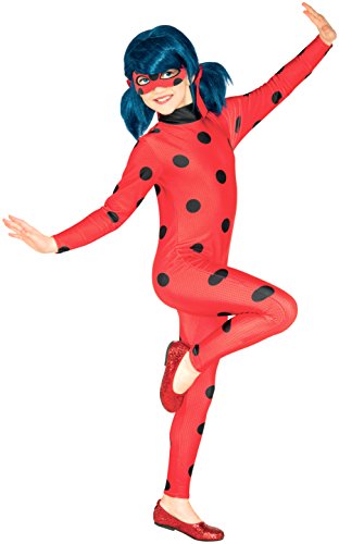 TF1 Lizenzen – i-620794s – Kostüm Klassische Ladybug Miraculous – Kostüm + Maske – Größe S von TF1 Licences