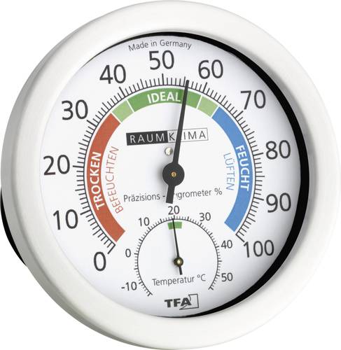 TFA Dostmann 45.2028 Thermo-/Hygrometer Weiß von TFA Dostmann