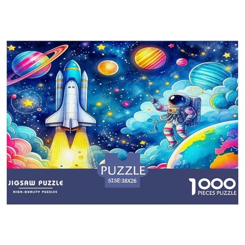 Astronaut1000Teile BuntePuzzles Astronaut Für Erwachsene Kinder Einzigartige Spielzeug SchwerStressabbau Für Dekorative Geschenke38x26cm/1000pcs Astronaut1000Teile BuntePuzzles Astronaut Für Erwachsene Kinder Einzigartige Spielzeug SchwerStressabbau Für Dekorative Geschenke38x26cm/1000pcs von TFEDACVSS