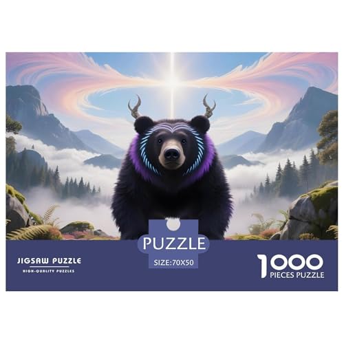 Bären1000Teile PuzzlesWildtiere Für Erwachsene Einzigartige Spielzeug Herausforderndes Für Dekorative Geschenke70x50cm/1000pcs Bären1000Teile PuzzlesWildtiere Für Erwachsene Einzigartige Spielzeug Herausforderndes Für Dekorative Geschenke70x50cm/1000pcs von TFEDACVSS