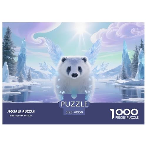 Bären1000Teile PuzzlesWildtiere Für Erwachsene Einzigartige Spielzeug Herausforderndes Moderne Porträts70x50cm/1000pcs von TFEDACVSS