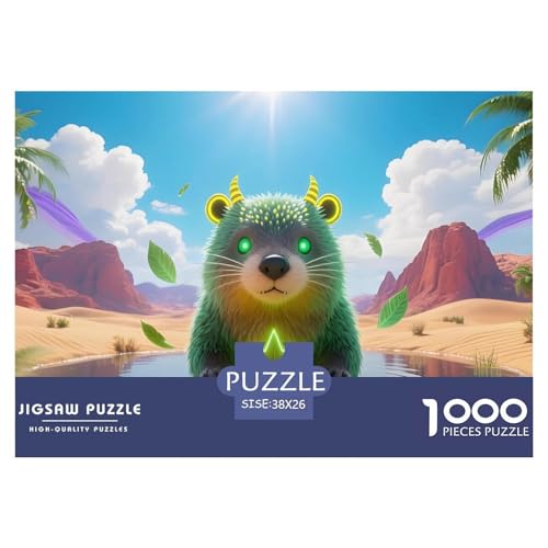 Bären1000Teile PuzzlesWildtiere Für Erwachsene Einzigartige Spielzeug SchwerStressabbau Moderne Porträts38x26cm/1000pcs von TFEDACVSS