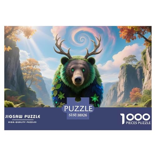 Bären1000Teile PuzzlesWildtiere Für Erwachsene Pädagogisches StressabbauSpielzeug SchwerStressabbau Moderne Porträts38x26cm/1000pcs Bären1000Teile PuzzlesWildtiere Für Erwachsene Pädagogisches StressabbauSpielzeug SchwerStressabbau Moderne Porträts38x26cm/1000pcs von TFEDACVSS