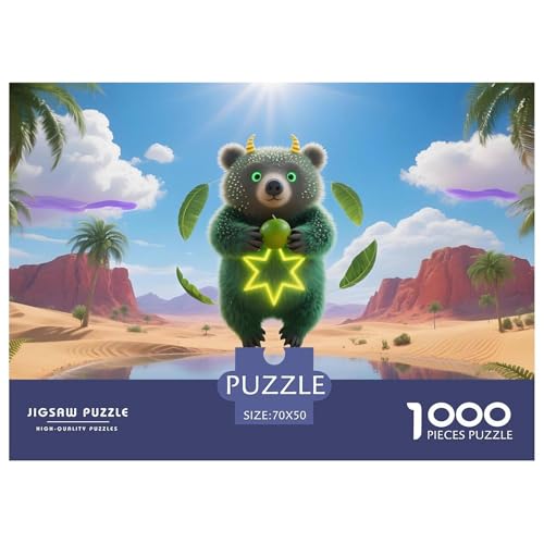 Bären1000Teile PuzzlesWildtiere Für Erwachsene Und Kinder Ab 14 Jahren Einzigartige Spielzeug Denksport Für Dekorative Geschenke70x50cm/1000pcs Bären1000Teile PuzzlesWildtiere Für Erwachsene Und Kinder Ab 14 Jahren Einzigartige Spielzeug Denksport Für Dekorative Geschenke70x50cm/1000pcs von TFEDACVSS