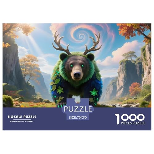 Bären1000Teile PuzzlesWildtiere Für Erwachsene Und Kinder Ab 14 Jahren Pädagogisches StressabbauSpielzeug Herausfordernde Für Dekorative Geschenke70x50cm/1000pcs Bären1000Teile PuzzlesWildtiere Für Erwachsene Und Kinder Ab 14 Jahren Pädagogisches StressabbauSpielzeug Herausfordernde Für Dekorative Geschenke70x50cm/1000pcs von TFEDACVSS