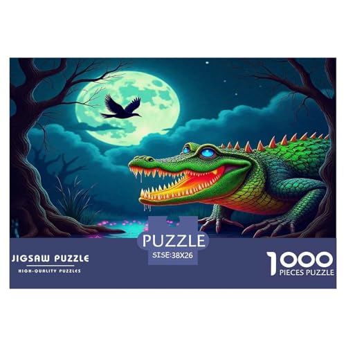 Cocodrilo1000Teile PuzzlesTier Cocodrilo Für Erwachsene Kinder Pädagogisches StressabbauSpielzeug SchwerStressabbau Für Dekorative Geschenke38x26cm/1000pcs Cocodrilo1000Teile PuzzlesTier Cocodrilo Für Erwachsene Kinder Pädagogisches StressabbauSpielzeug SchwerStressabbau Für Dekorative Geschenke38x26cm/1000pcs von TFEDACVSS