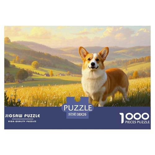 Corgi1000Teile BuntePuzzles Tiere Für Erwachsene Kinder Einzigartige Spielzeug SchwerStressabbau Für DekoRatteive Geschenke38x26cm/1000pcs Corgi1000Teile BuntePuzzles Tiere Für Erwachsene Kinder Einzigartige Spielzeug SchwerStressabbau Für DekoRatteive Geschenke38x26cm/1000pcs von TFEDACVSS