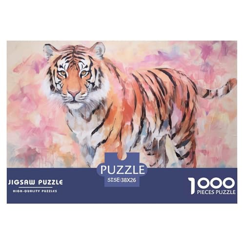 Der heftige Tiger1000Teile BuntePuzzles Tiere Für Erwachsene Kinder Pädagogisches StressabbauSpielzeug Denksport Moderne Porträts38x26cm/1000pcs Der heftige Tiger1000Teile BuntePuzzles Tiere Für Erwachsene Kinder Pädagogisches StressabbauSpielzeug Denksport Moderne Porträts38x26cm/1000pcs von TFEDACVSS