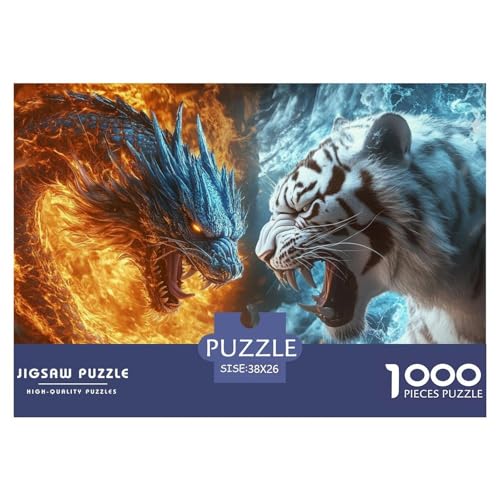 Drachen Tiger1000Stück BuntePuzzles Tiere Mythische Kreaturen Für Erwachsene Und Kinder Ab 14 Jahren Einzigartige Spielzeug Denksport Moderne Porträts38x26cm/1000pcs Drachen Tiger1000Stück BuntePuzzles Tiere Mythische Kreaturen Für Erwachsene Und Kinder Ab 14 Jahren Einzigartige Spielzeug Denksport Moderne Porträts38x26cm/1000pcs von TFEDACVSS