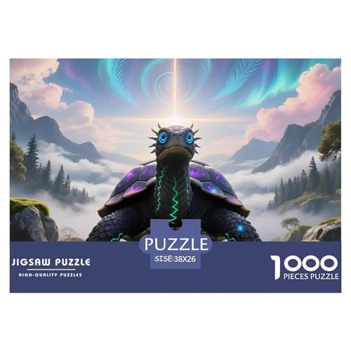 Drachen Turtle1000Teile BuntePuzzles Wildtiere Für Erwachsene Und Kinder Ab 14 Jahren Familienspiele Denksport Moderne Porträts38x26cm/1000pcs Drachen Turtle1000Teile BuntePuzzles Wildtiere Für Erwachsene Und Kinder Ab 14 Jahren Familienspiele Denksport Moderne Porträts38x26cm/1000pcs von TFEDACVSS