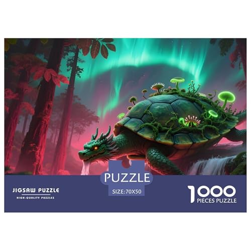 Drachen Turtle1000Teile PuzzlesWildtiere Für Erwachsene Und Kinder Ab 14 Jahren Familienspiele Herausfordernde Für DekoRatteive Geschenke70x50cm/1000pcs Drachen Turtle1000Teile PuzzlesWildtiere Für Erwachsene Und Kinder Ab 14 Jahren Familienspiele Herausfordernde Für DekoRatteive Geschenke70x50cm/1000pcs von TFEDACVSS