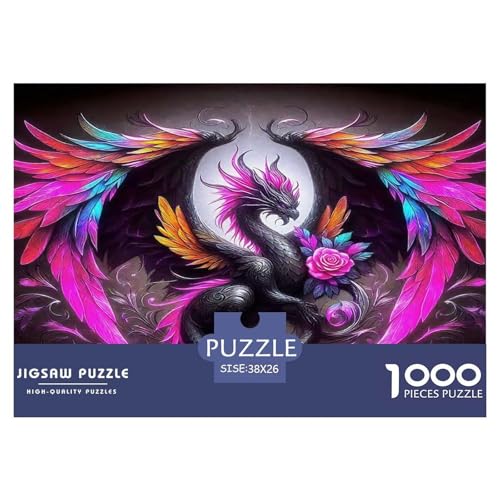Drachen1000Stück BuntePuzzles Mythical Drachen Für Erwachsene Und Kinder Ab 14 Jahren Pädagogisches StressabbauSpielzeug Denksport Moderne Porträts38x26cm/1000pcs Drachen1000Stück BuntePuzzles Mythical Drachen Für Erwachsene Und Kinder Ab 14 Jahren Pädagogisches StressabbauSpielzeug Denksport Moderne Porträts38x26cm/1000pcs von TFEDACVSS