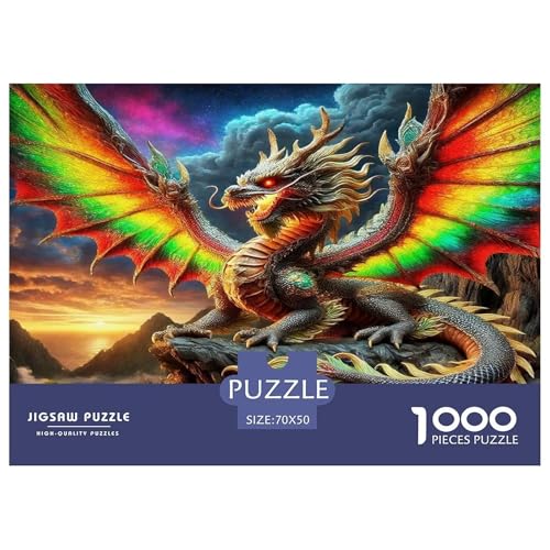 Drachen1000Stück PuzzlesMythical Drachen Für Erwachsene Kinder Pädagogisches StressabbauSpielzeug SchwerStressabbau Für Dekorative Geschenke70x50cm/1000pcs Drachen1000Stück PuzzlesMythical Drachen Für Erwachsene Kinder Pädagogisches StressabbauSpielzeug SchwerStressabbau Für Dekorative Geschenke70x50cm/1000pcs von TFEDACVSS