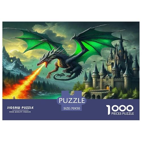 Drachen1000Teile BuntePuzzles Mythical Drachen Für Erwachsene Kinder Einzigartige Spielzeug SchwerStressabbau Für Dekorative Geschenke70x50cm/1000pcs Drachen1000Teile BuntePuzzles Mythical Drachen Für Erwachsene Kinder Einzigartige Spielzeug SchwerStressabbau Für Dekorative Geschenke70x50cm/1000pcs von TFEDACVSS