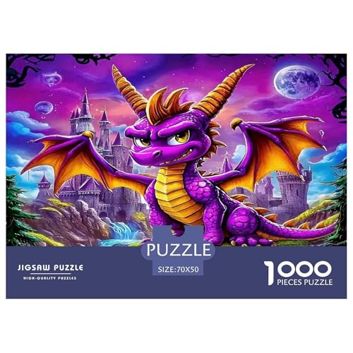 Drachen1000Teile BuntePuzzles Mythical Drachen Für Erwachsene Kinder Pädagogisches StressabbauSpielzeug Herausfordernde Für Dekorative Geschenke70x50cm/1000pcs Drachen1000Teile BuntePuzzles Mythical Drachen Für Erwachsene Kinder Pädagogisches StressabbauSpielzeug Herausfordernde Für Dekorative Geschenke70x50cm/1000pcs von TFEDACVSS