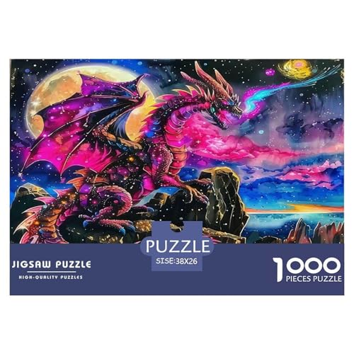 Drachen1000Teile PuzzlesMythical Drachen Für Erwachsene Und Kinder Ab 14 Jahren Pädagogisches StressabbauSpielzeug Denksport Für Dekorative Geschenke38x26cm/1000pcs Drachen1000Teile PuzzlesMythical Drachen Für Erwachsene Und Kinder Ab 14 Jahren Pädagogisches StressabbauSpielzeug Denksport Für Dekorative Geschenke38x26cm/1000pcs von TFEDACVSS