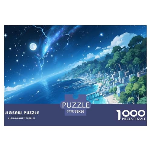 Eine kleine Insel1000Teile PuzzlesInsel Für Erwachsene Einzigartige Spielzeug Herausfordernde Für Dekorative Geschenke38x26cm/1000pcs von TFEDACVSS